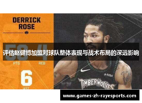 评估赵健博加盟对球队整体表现与战术布局的深远影响