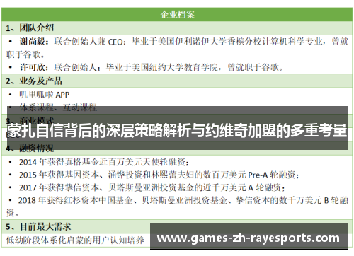 蒙扎自信背后的深层策略解析与约维奇加盟的多重考量 蒙扎自信背后的深层策略解析与约维奇加盟的多重考量